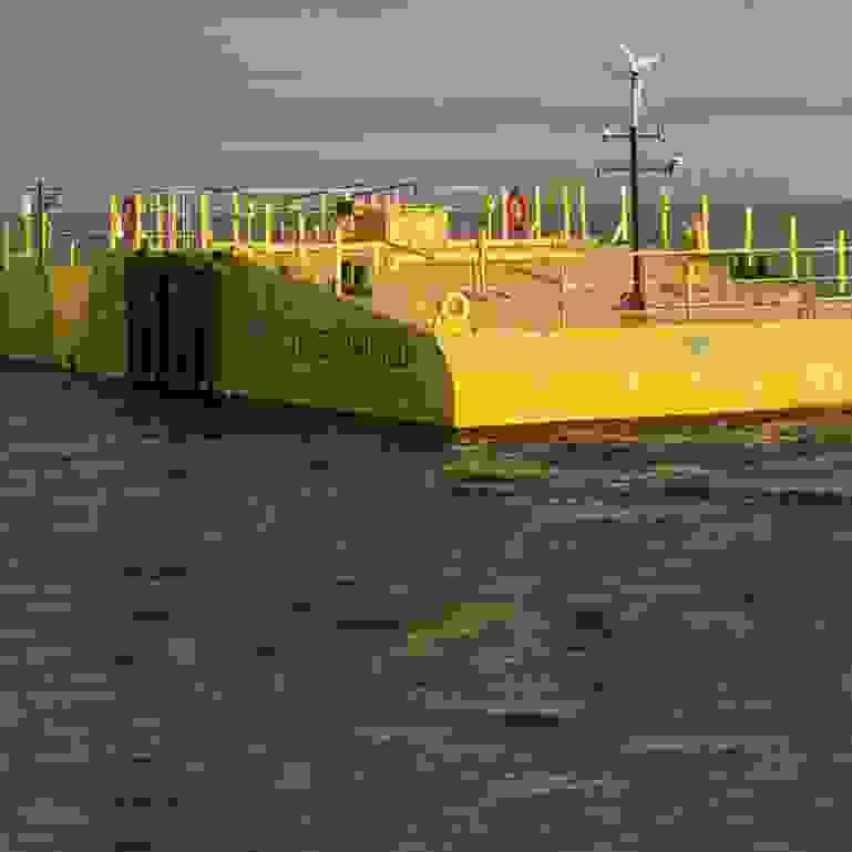 Tordenskiold båden på havet