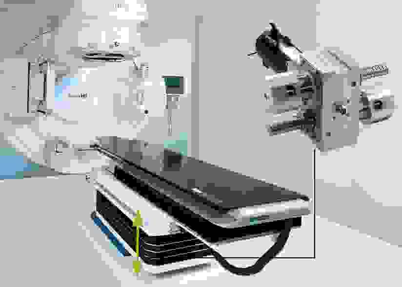  Elekta Versa HD patientbord til strålebehandling med speciallavet gear fra BJ-Gear 