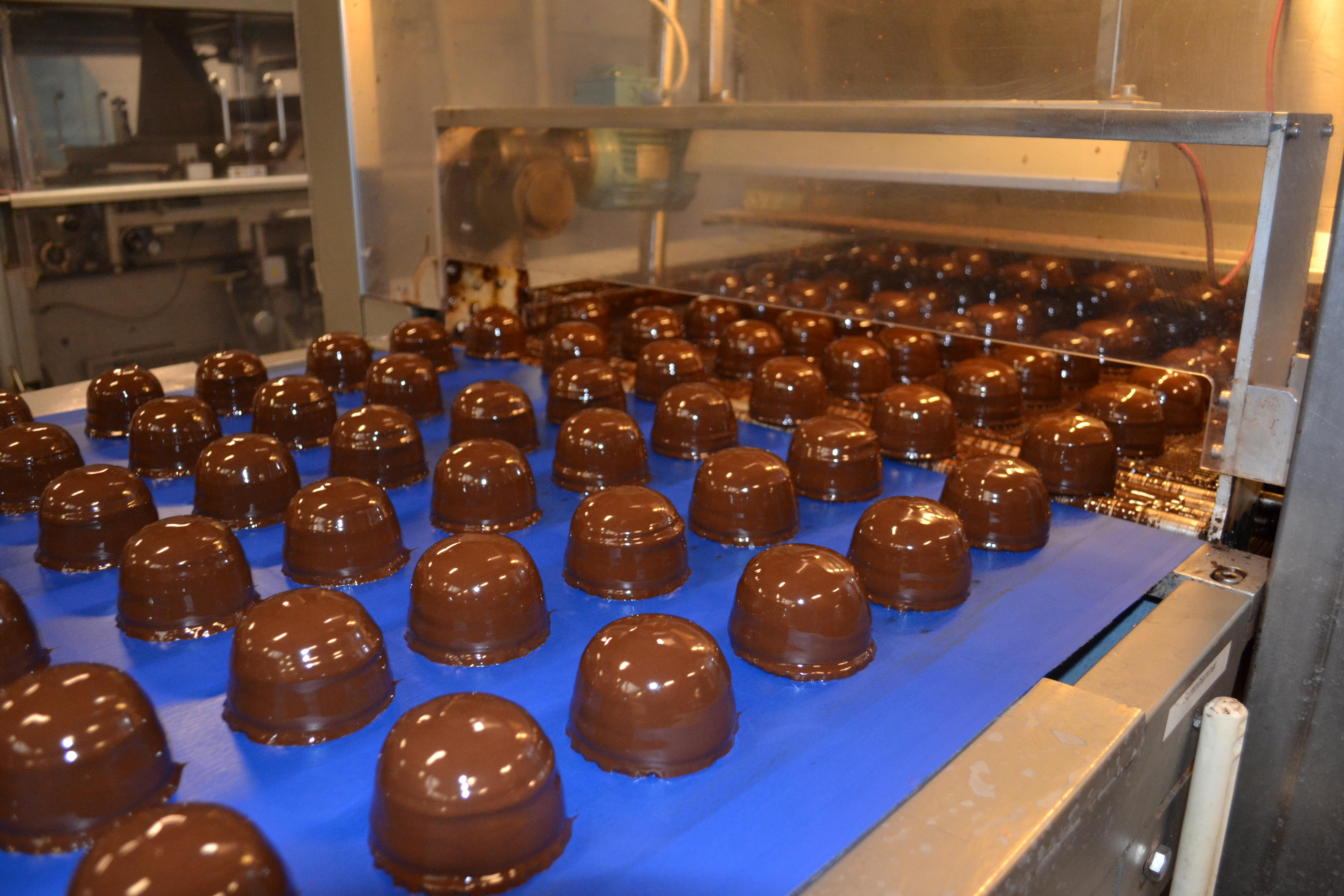 Samba flødeboller i produktion