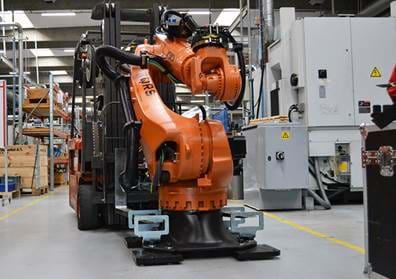 KUKA QRS - Quality Robot Systems hos BJ-Gear