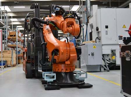 KUKA QRS - Quality Robot Systems hos BJ-Gear