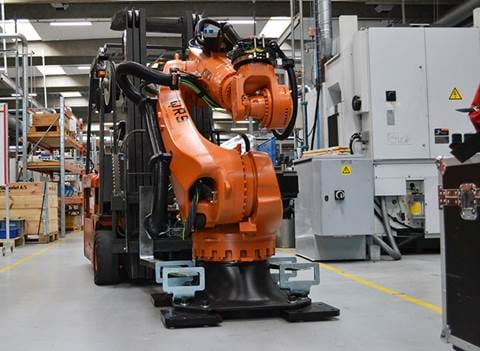 KUKA QRS - Quality Robot Systems hos BJ-Gear