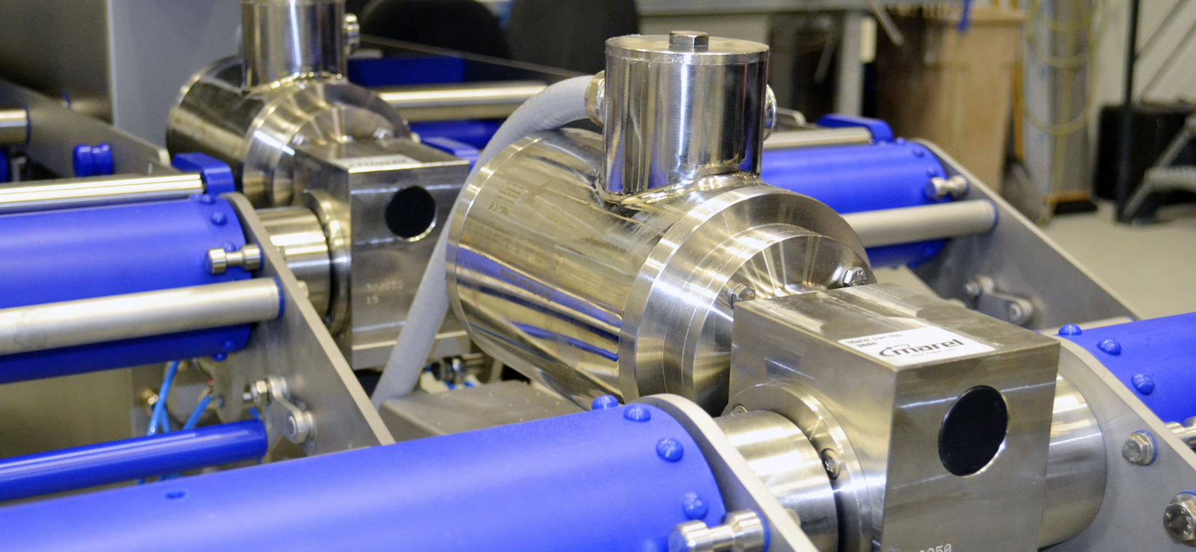 Rustfri gear og motor