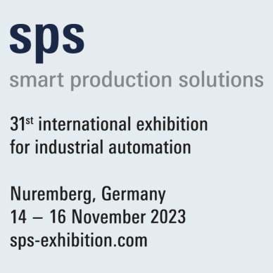 SPS Smart Production Solutions, 14. til 16. november 2023, Nürnberg, Tyskland